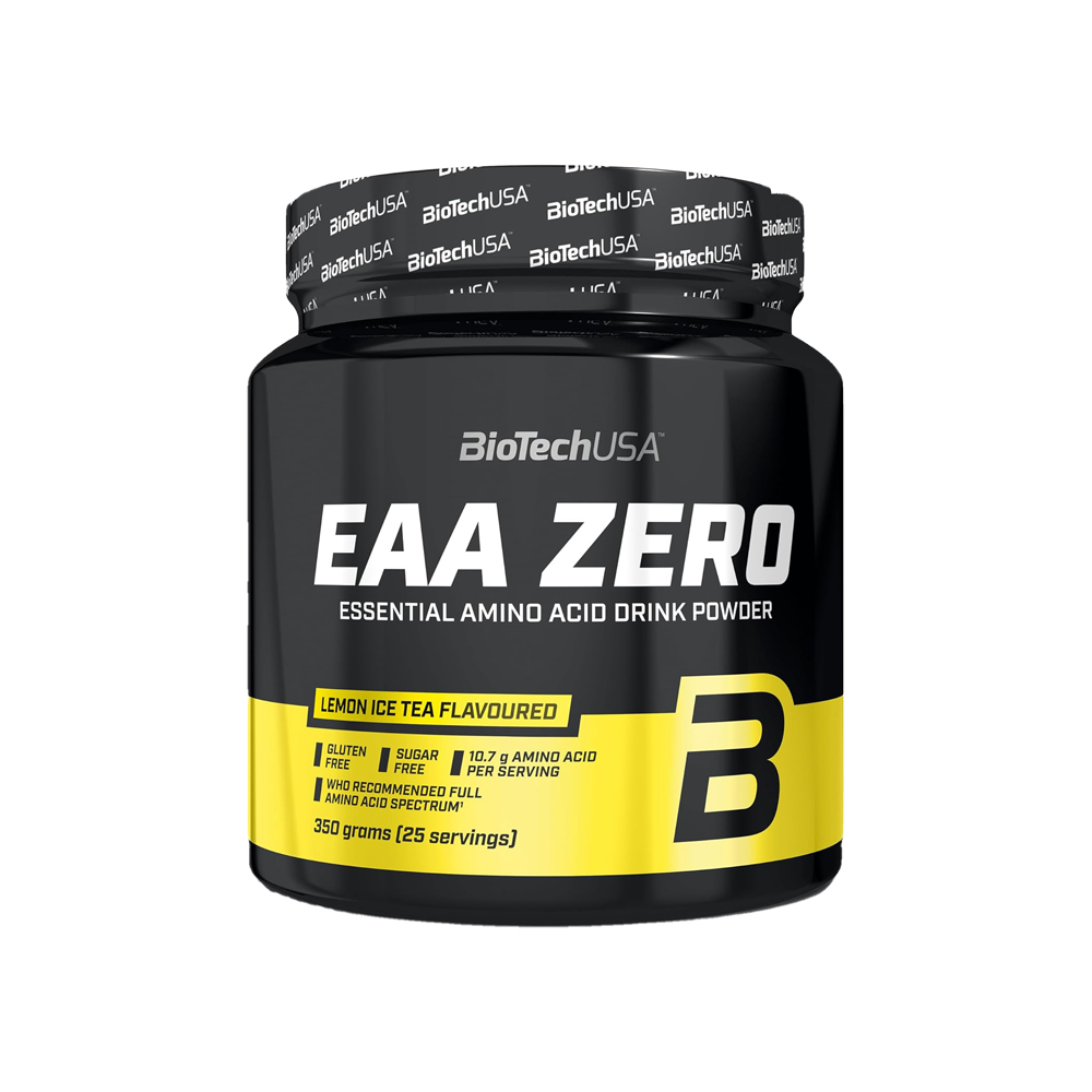 BioTechUSA EAA Zero  Essential Amino Acid Power 350 G 25 SERVING Lemon Ice Tea