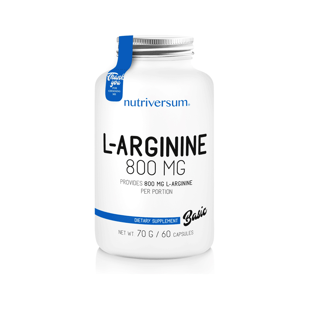 Nutriversum L Arginine 800MG 60 tablets 70g