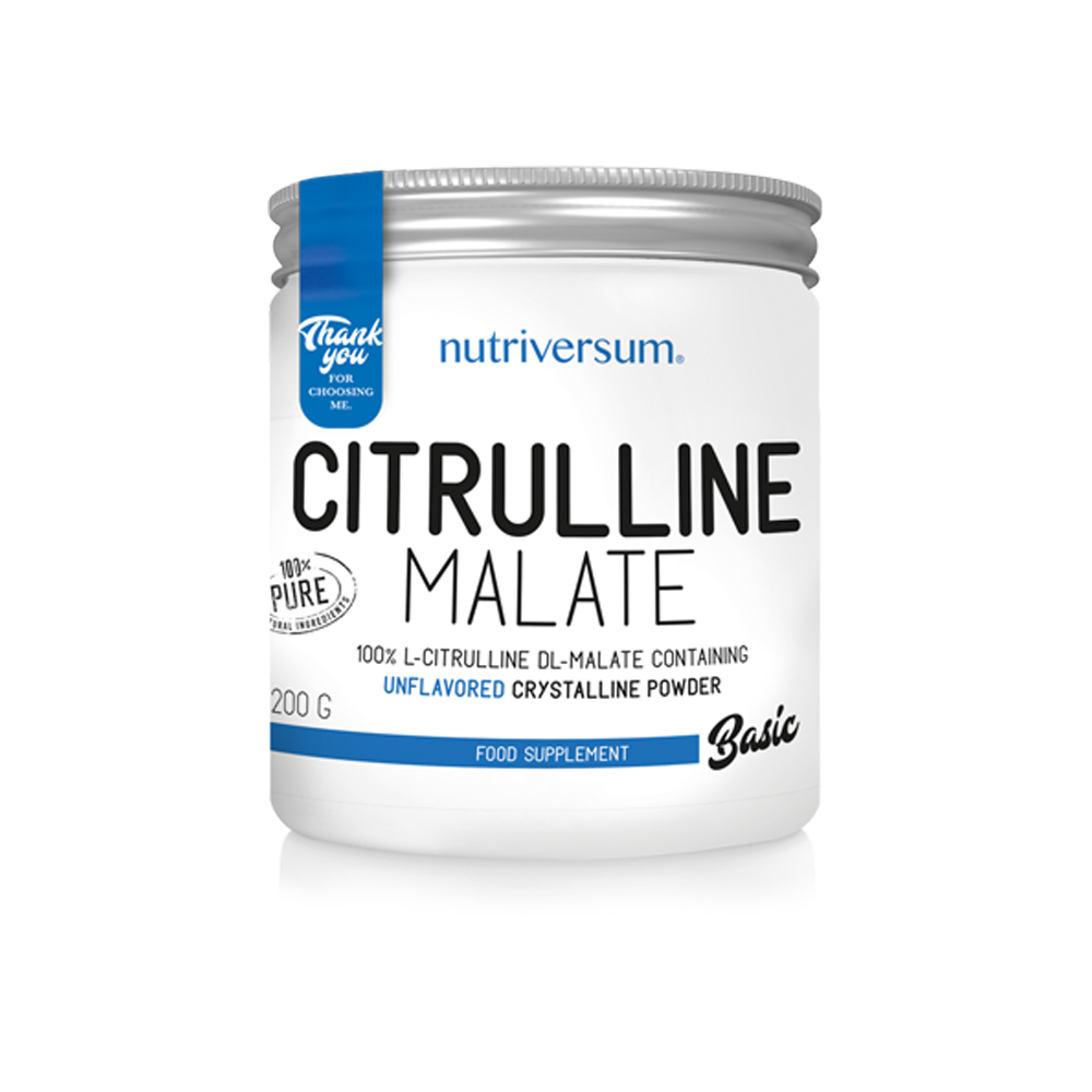 Nutriversum Citrulline Malate 200g 40 Servings