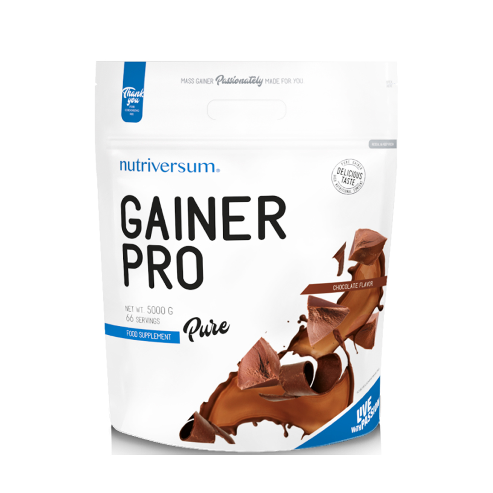 Nutriversum Gainer PRO 5KG 66 SCOOPS CHCOCLATE