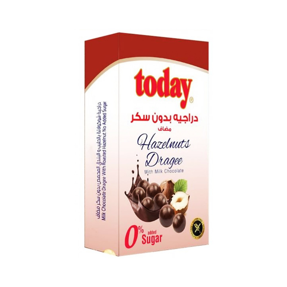 TODAY Dragee Milk Chocolate Hazelnut 60g