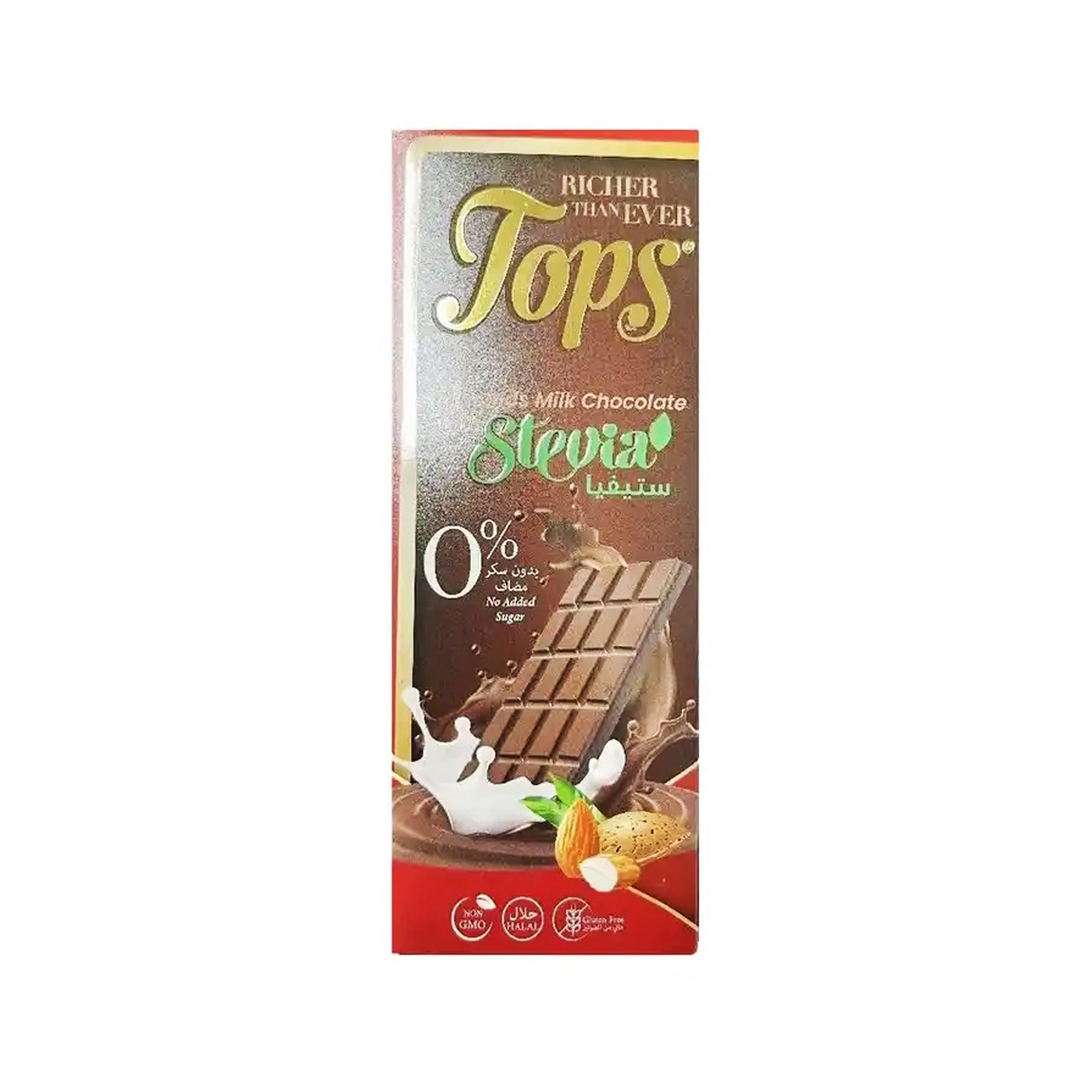 TOPS Almond Stevia Milk 60g4