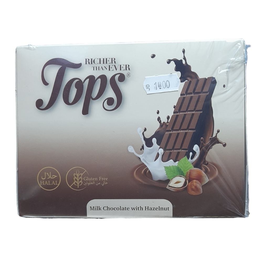 Tops Sticks  Milk Chocolate With Hazelnuts *24