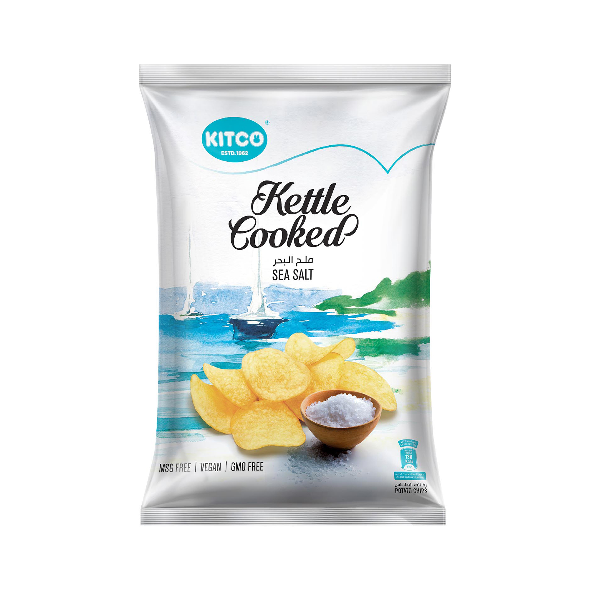 Kettle Cooked Sea Salt 150g