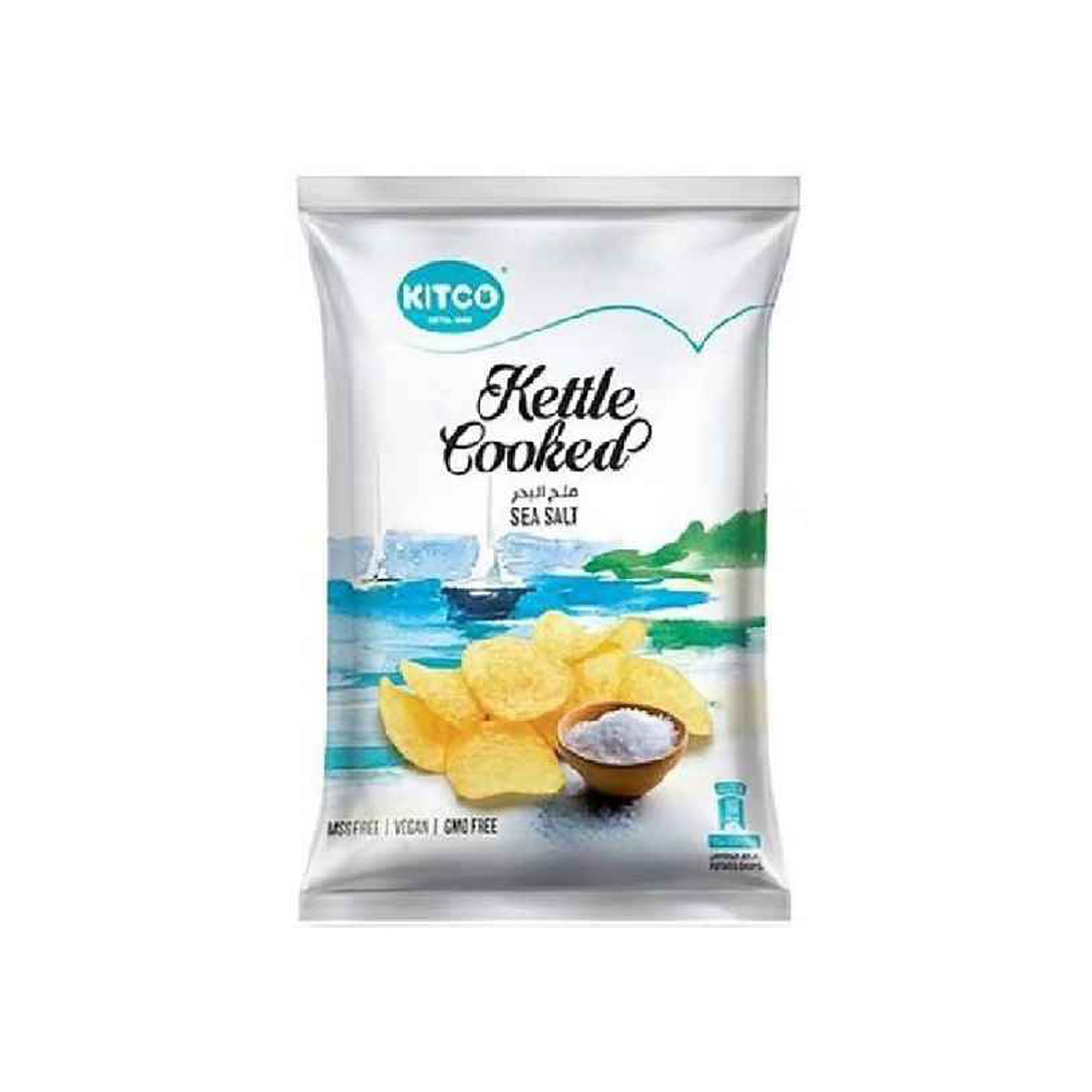 Kettle Cooked Chips Sea Salt  40g