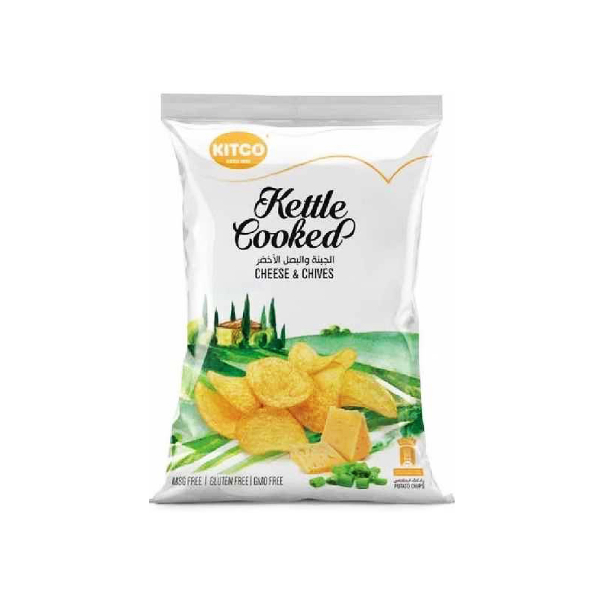 Kettle Cooked Chips Cheese & Green Onion Flavor 40 g