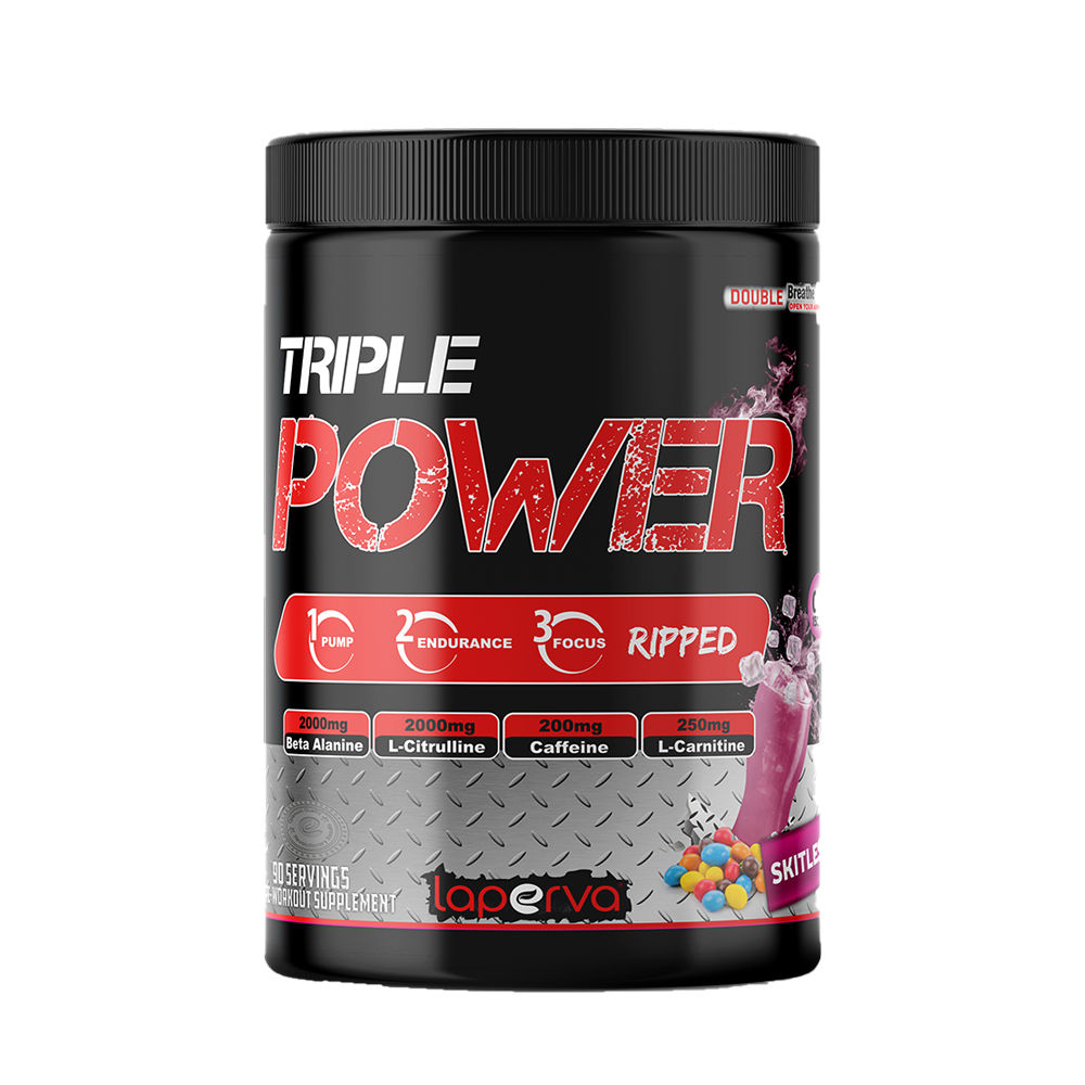 Laperva Triple Power Ripped, Candy Ice Blast, 45, Burning Fat, Increasing Energy & Endurance