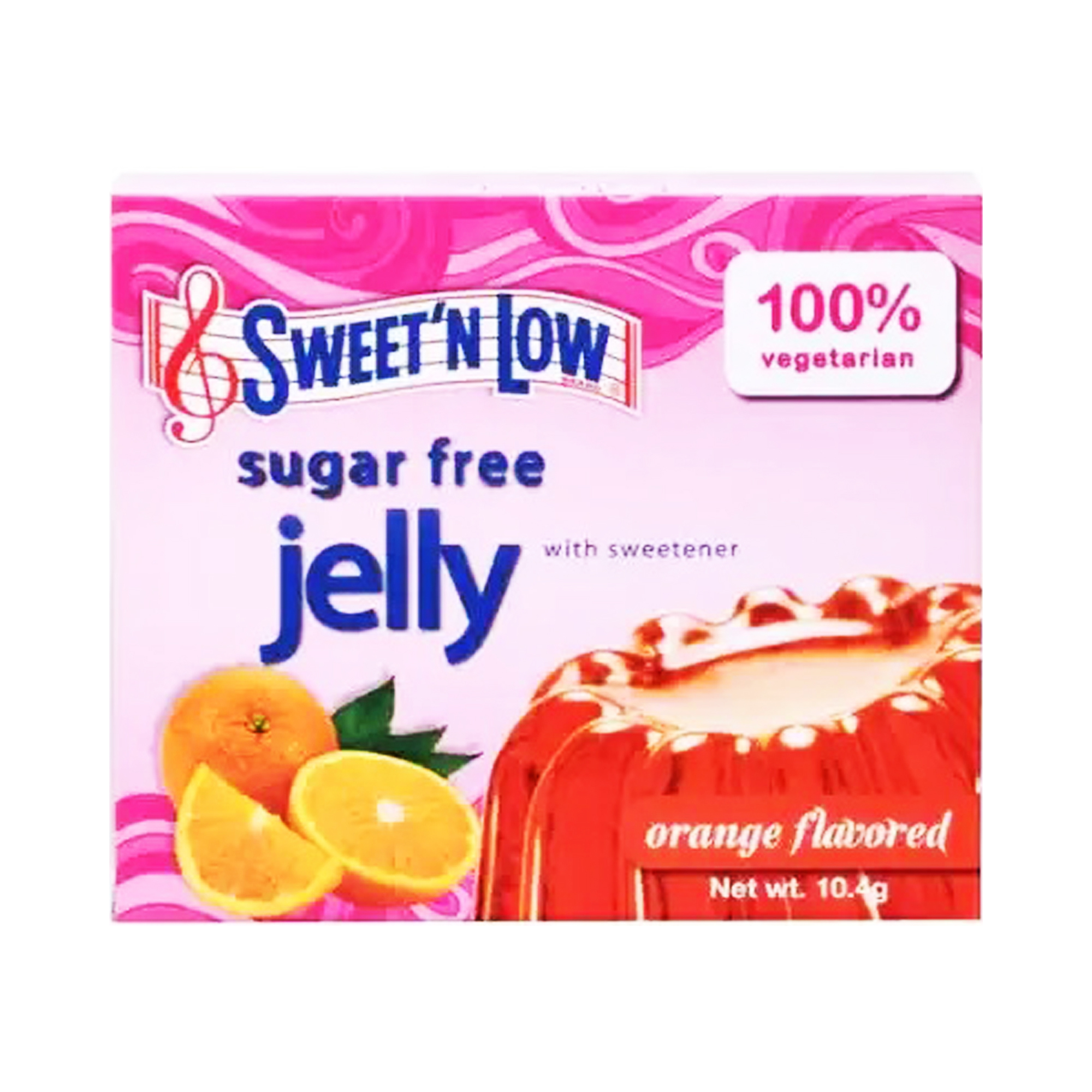 Sweet'N Low Sugar-Free Jelly With Sweetener Orange Flavoured 10.4g