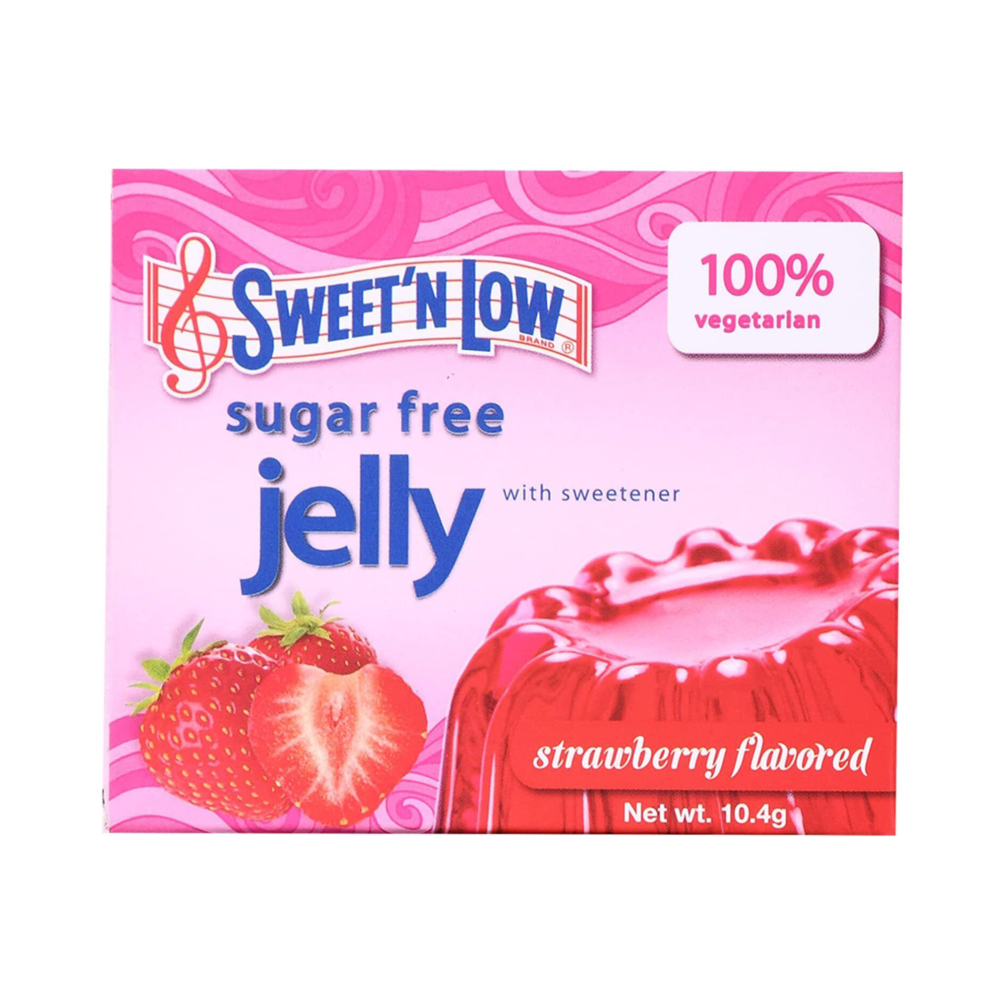 Sweet'N Low Sugar-Free Jelly With Sweetener Orange Flavoured 10.4g