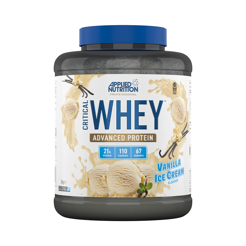 Applied Nutrition Whey 2kg 67 serving vanilla ice cream