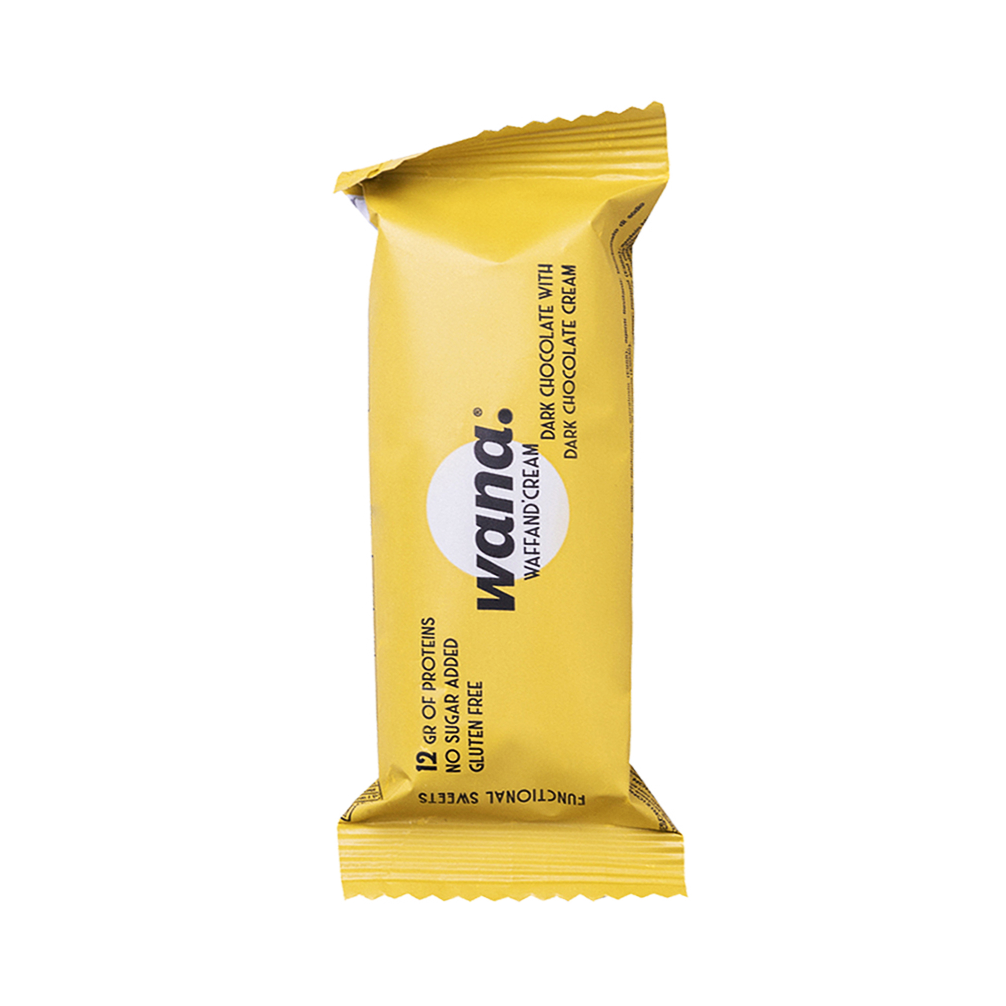 Wana Waffand'cream Dark Chocolate With Dark Chocolate Cream 43g