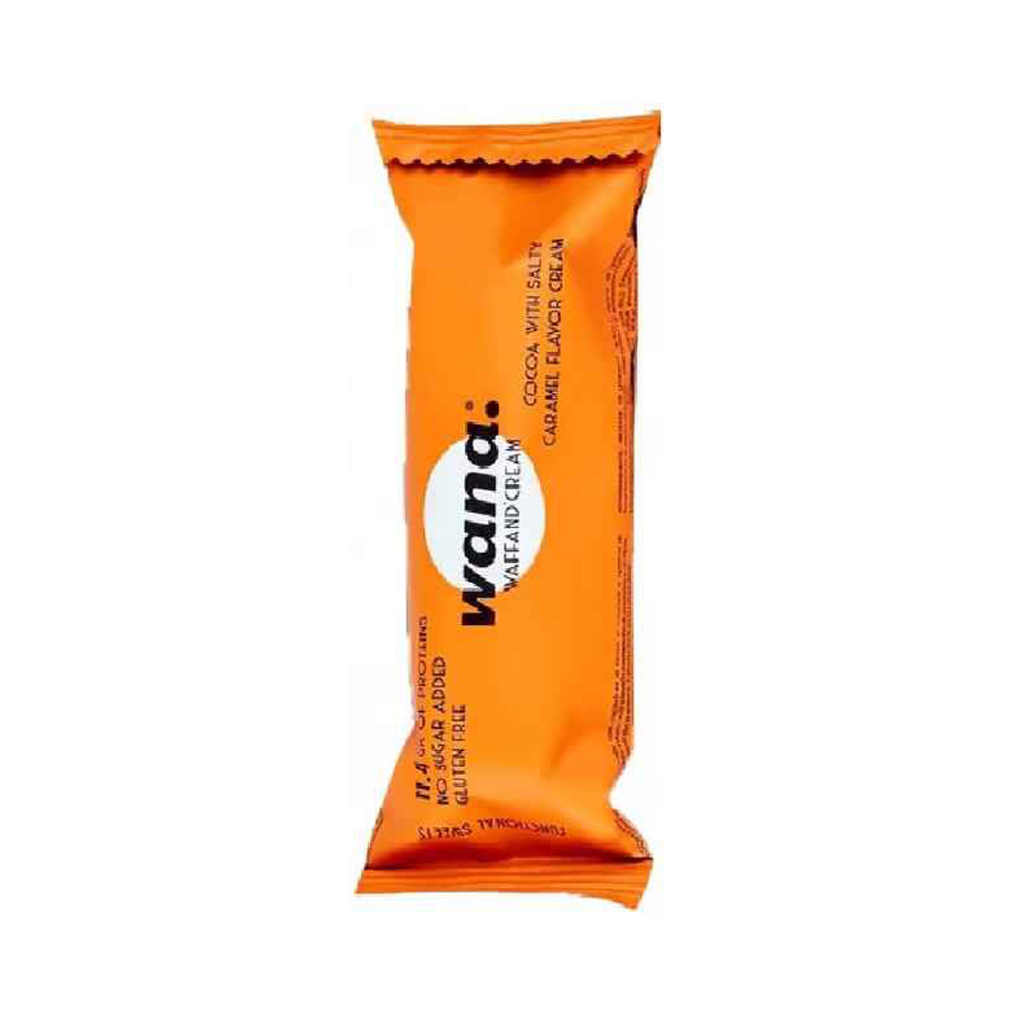 Wana WaffAnd'Cream Bar Cocoa With Salty Caramel 43g