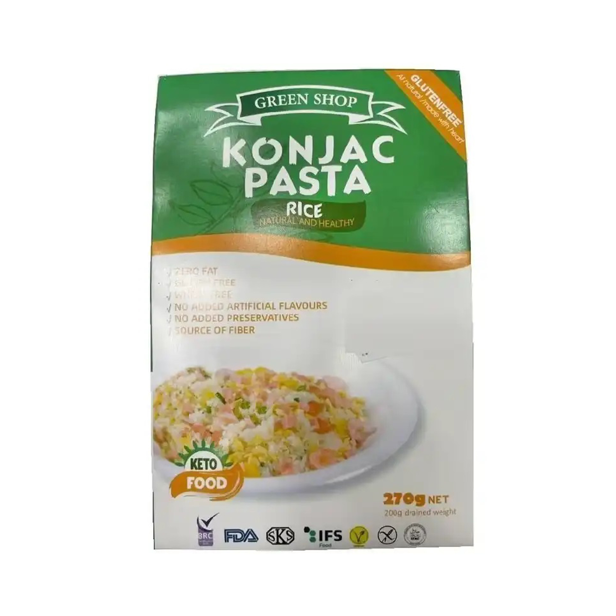 Green shop konjac Rice 270g