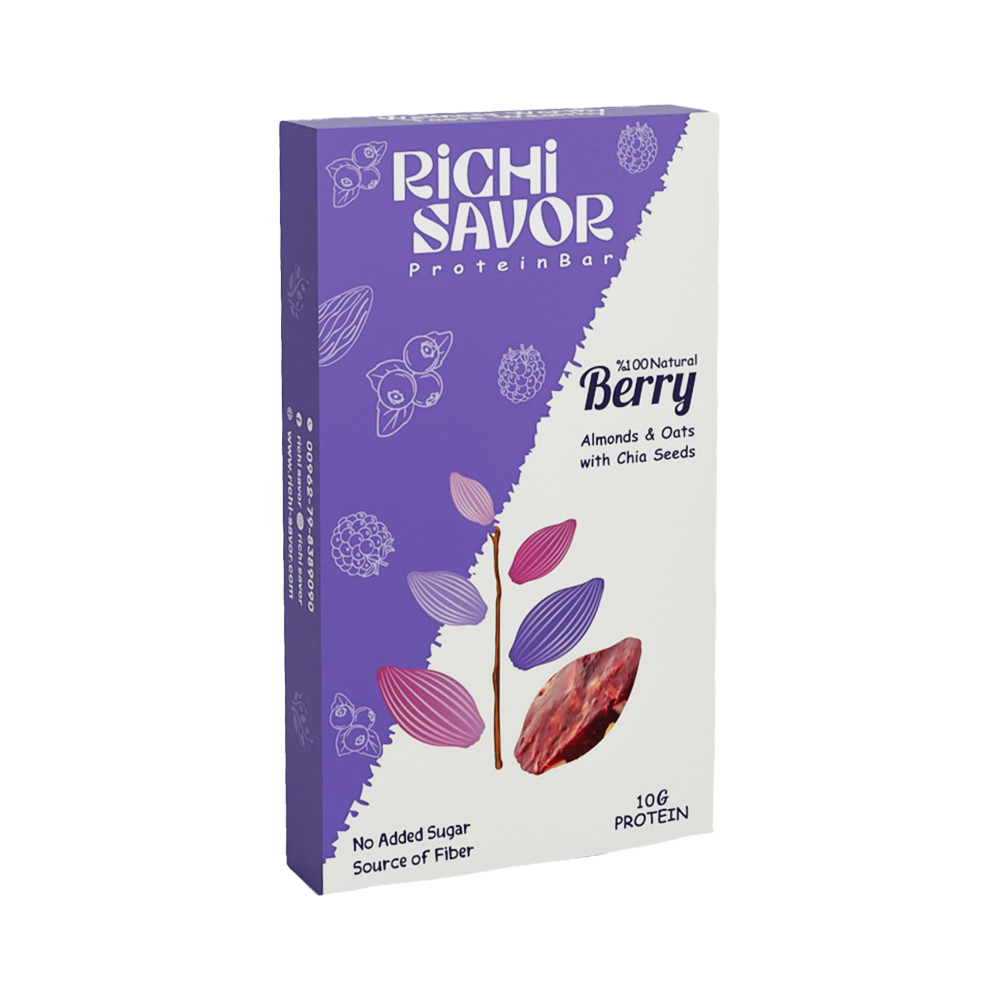 Richie Savor Protein Bar with Natural Berries 70g