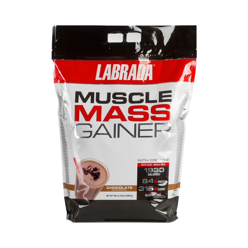 Labrada Muscle Mass Gainer 12LBS 144 SCOOPS  16SEVING