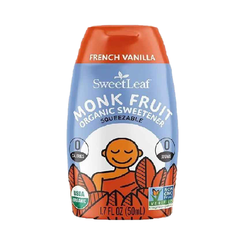 SweetLeaf Organic Monk Fruit Squeezable Sweetener - French Vanilla 50ml