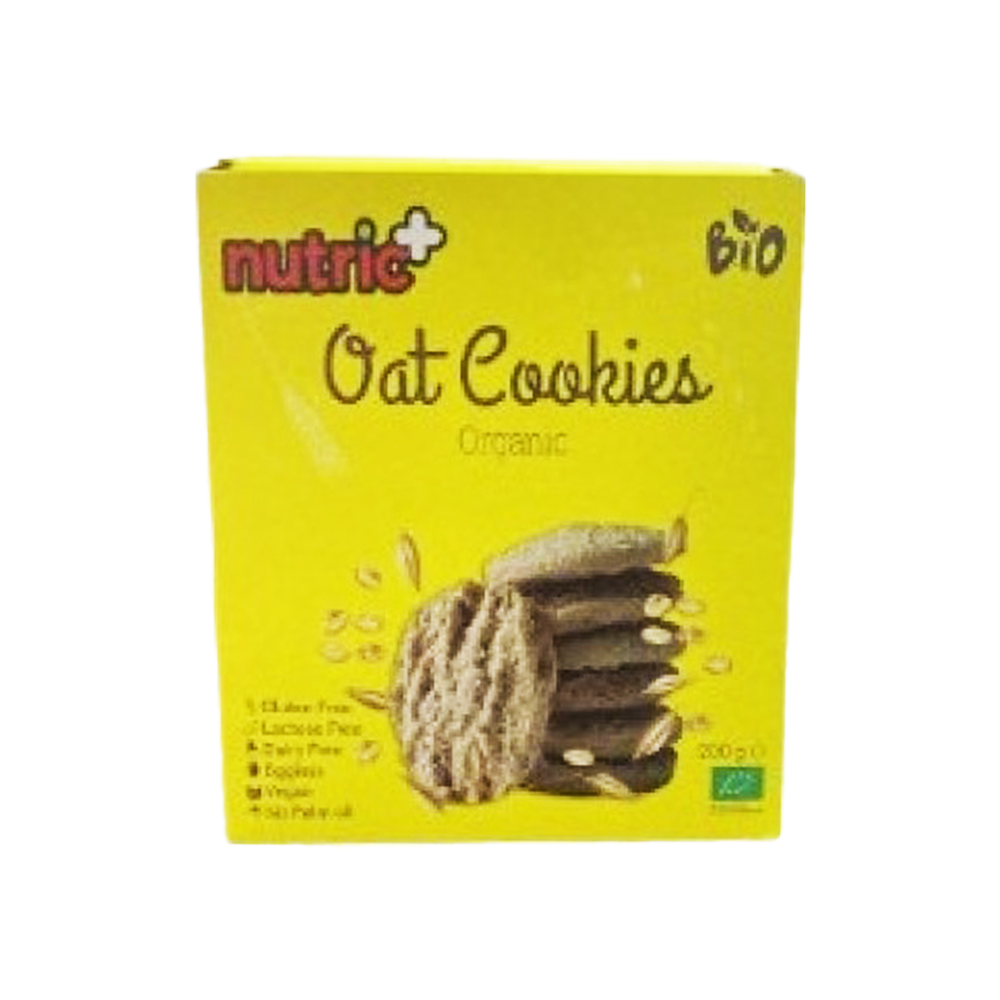 nutric+ Organic Oat Cookies 200g