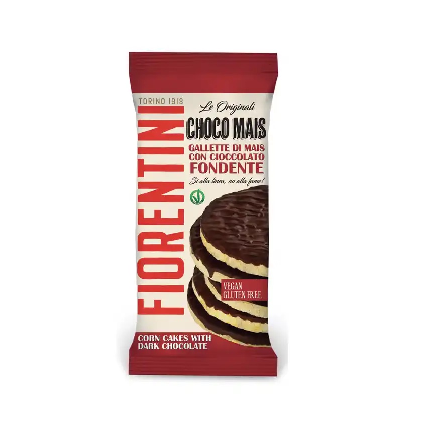 Fiorentini Corn cakes with dark chocolate 100g