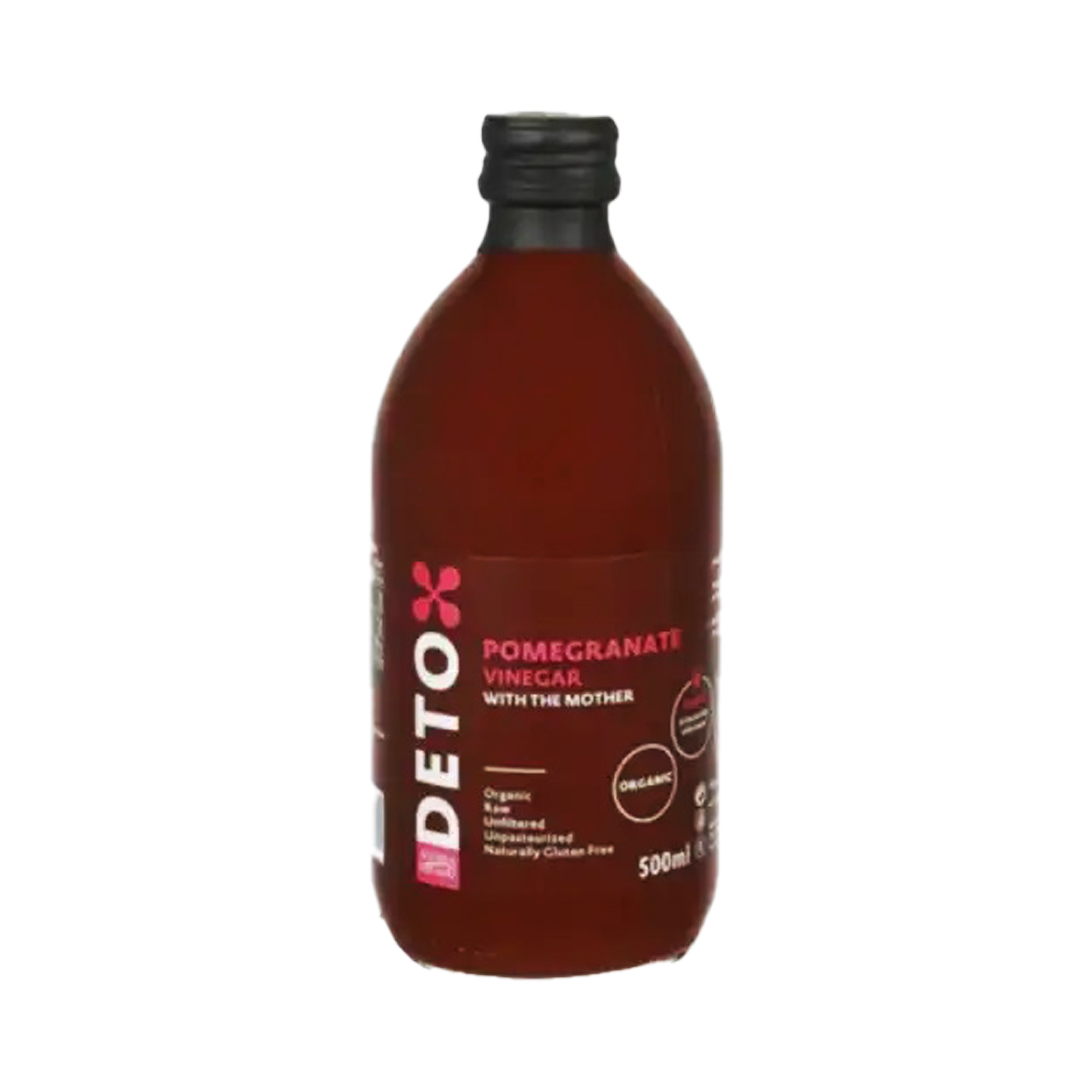 Detox Organic Pomegranate Vinegar With Mother