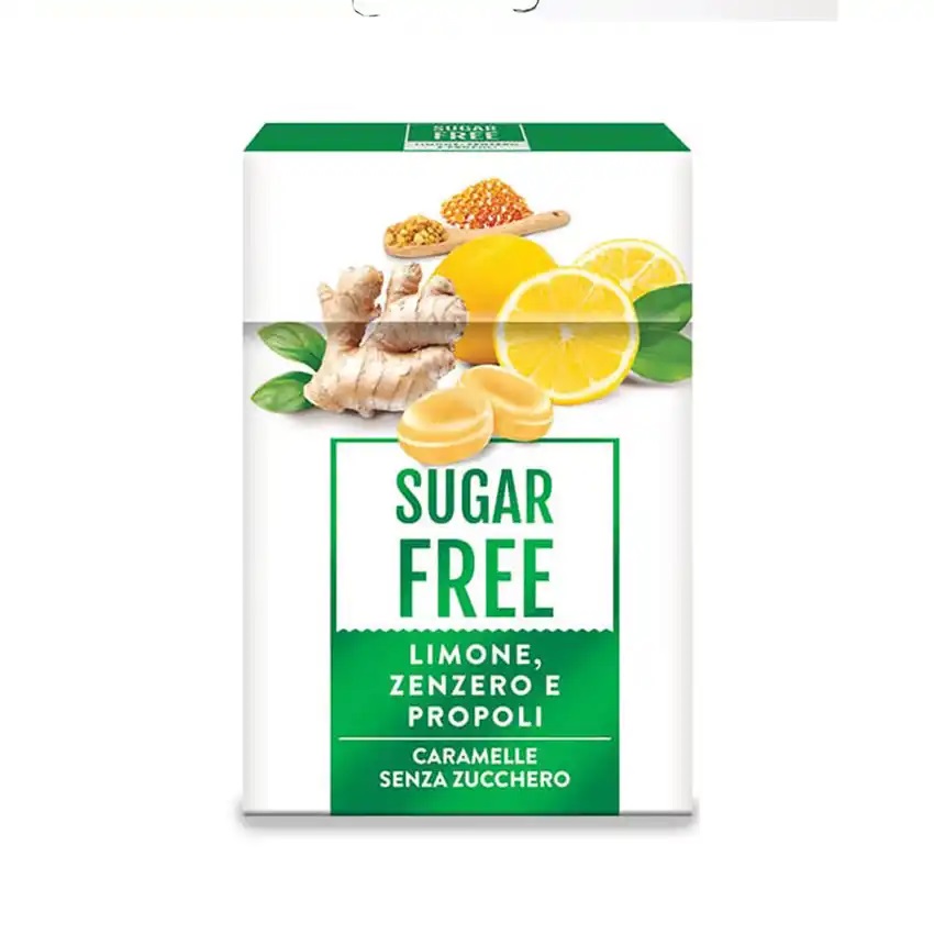 Sugarfree Candies Lemon, Ginger, Propolis