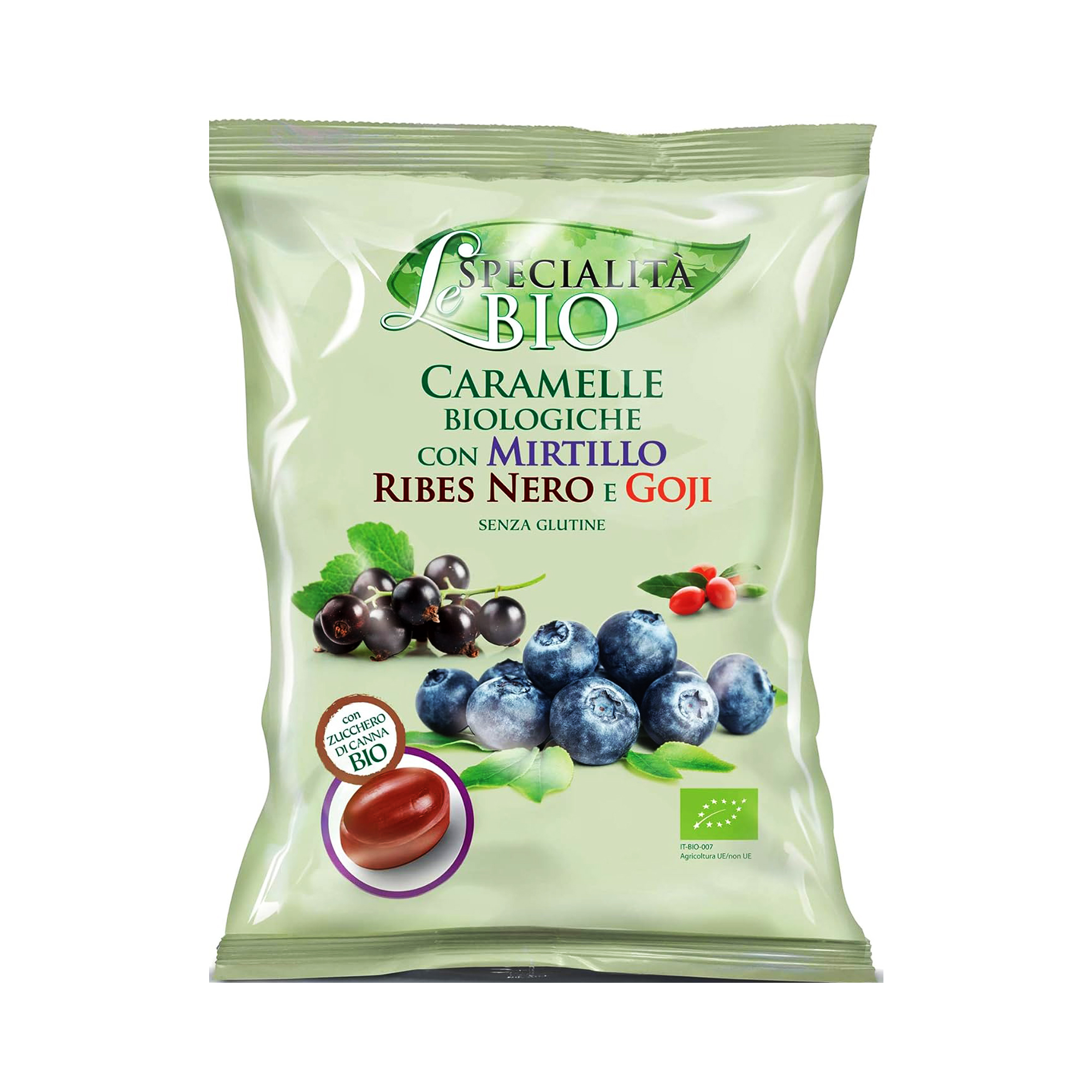 LeSpecialita Bio Candies Blueberry 80g