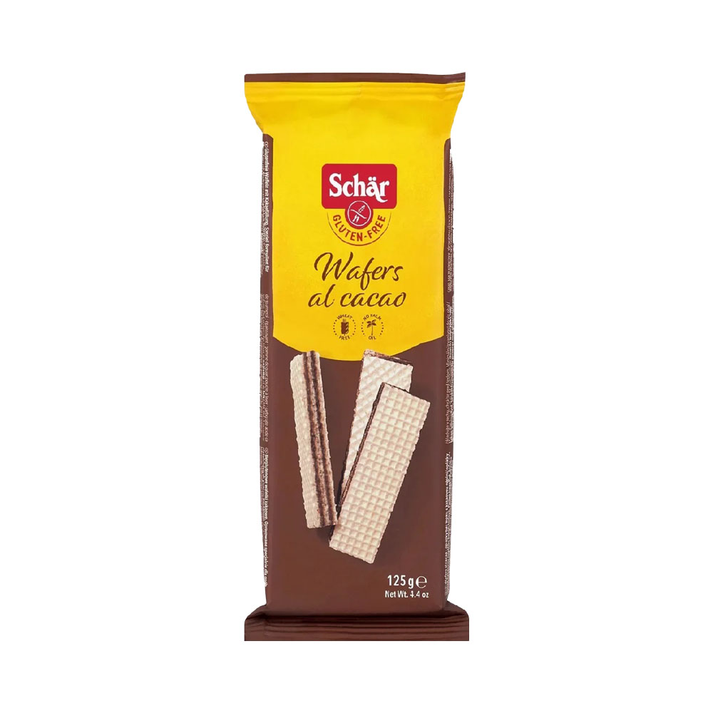 Schar Wafers Cacao, gluten free, 125 g