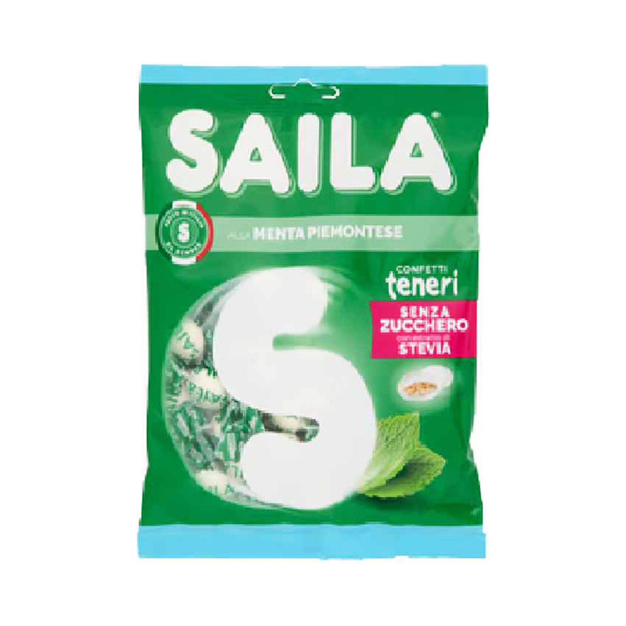 Saila Candied WithAlmond andMint 75 g Sweetener Stevia