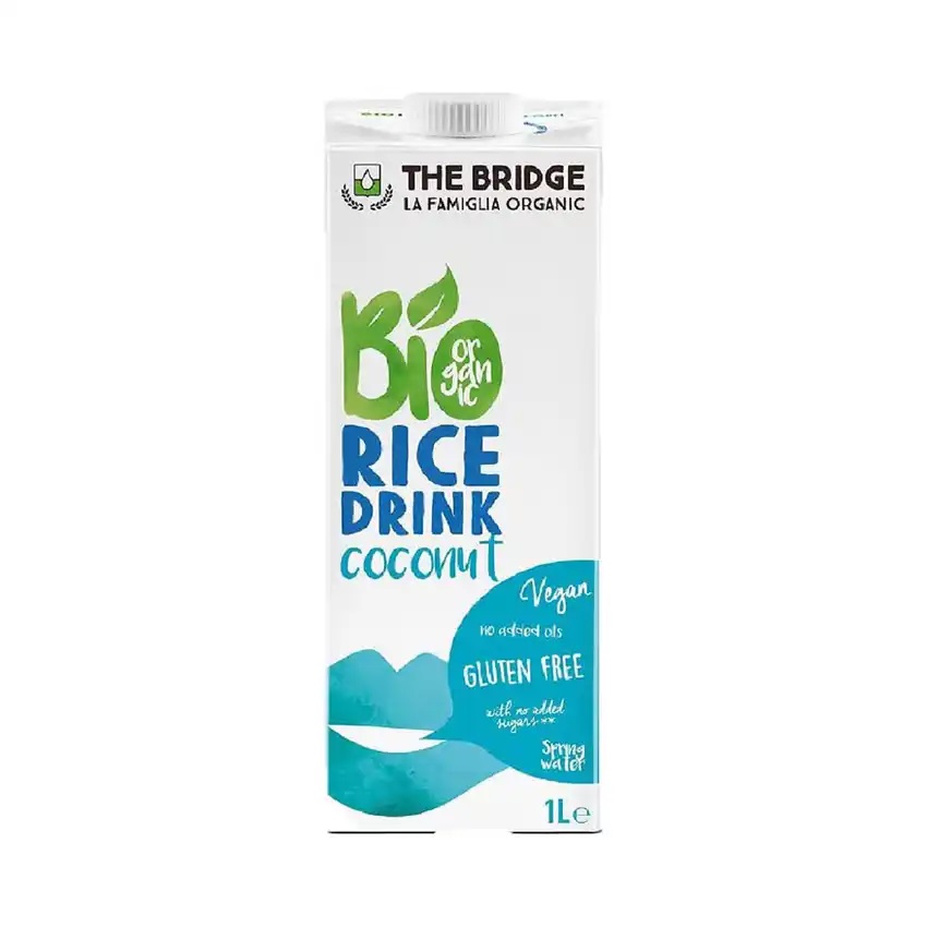 The Bridge Organic Rice And Coconut Milk 1 Liter