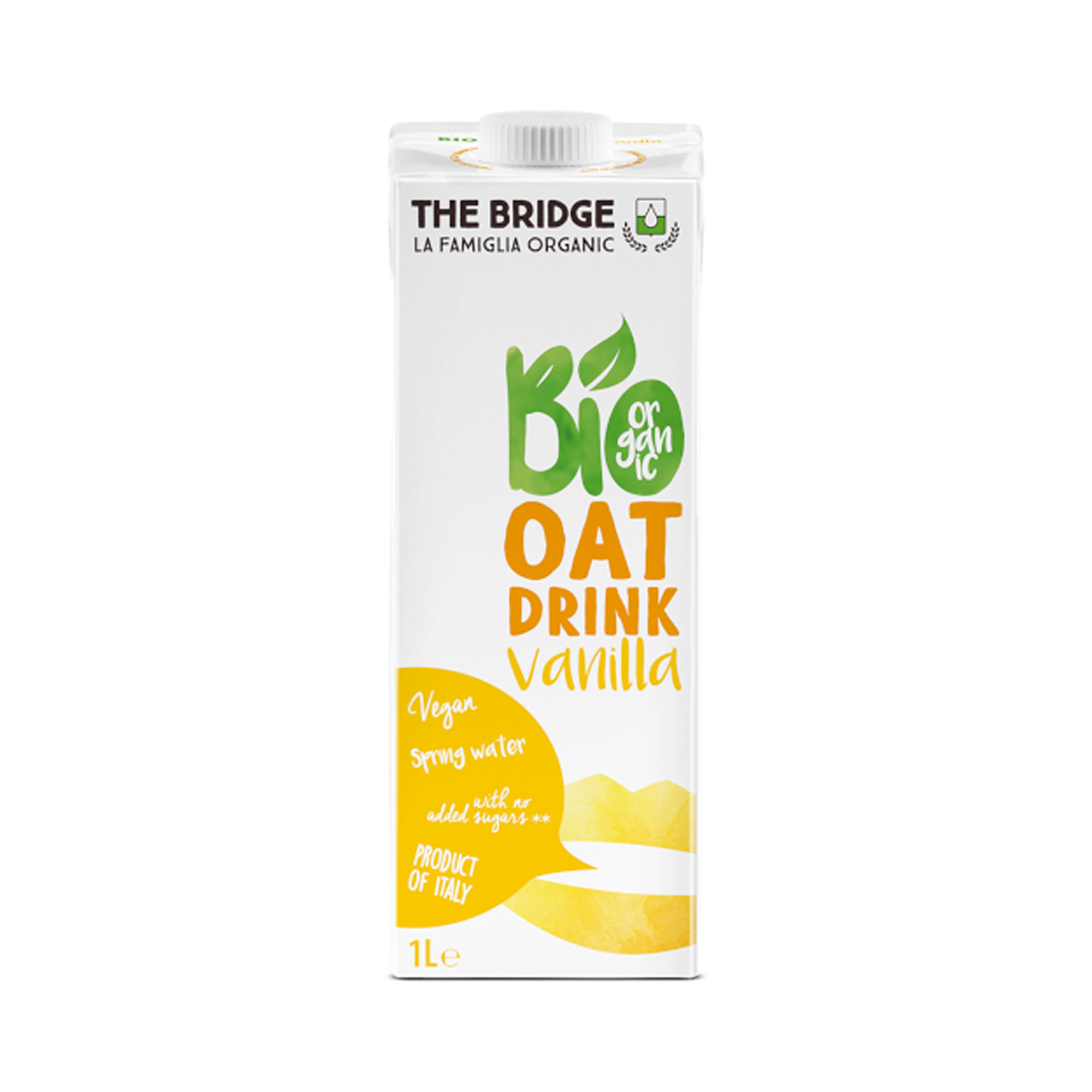 The Bridge Organic Vanilla Oat Milk 1L