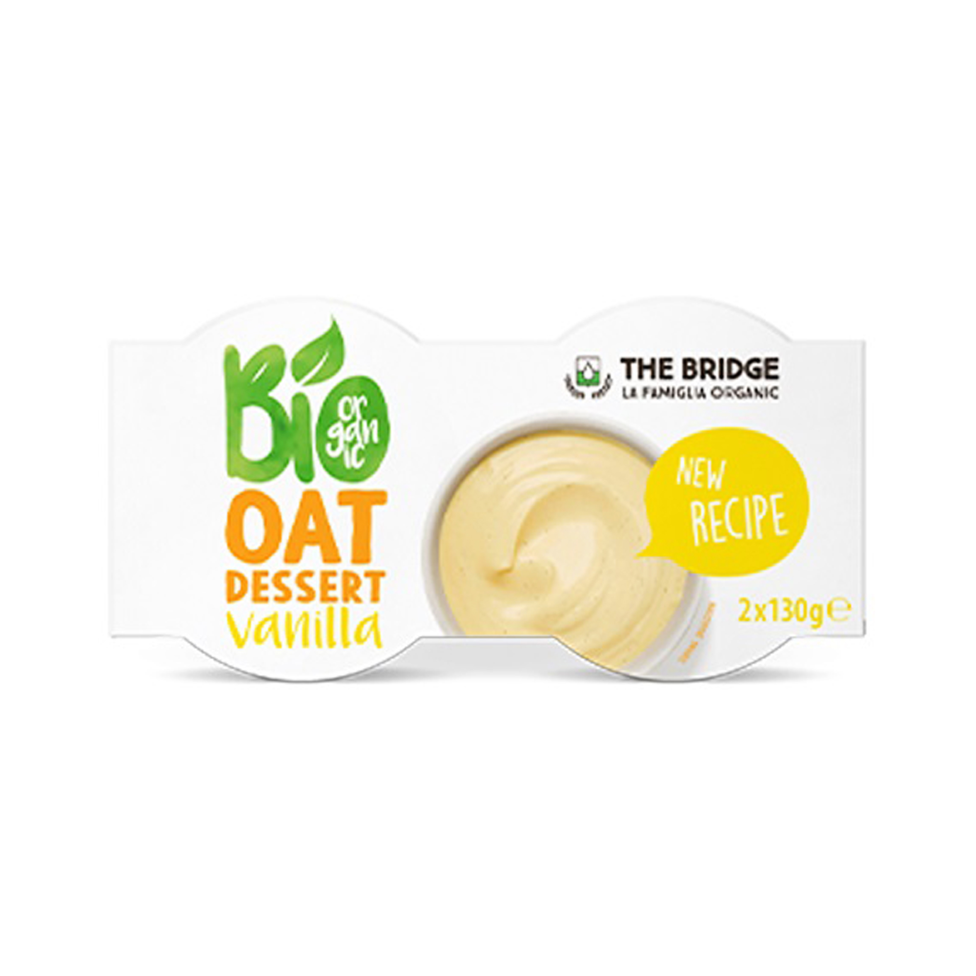 The Bridge BIO OAT DESSERT Vanilla Organic  130*2