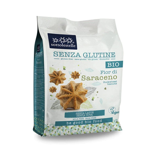 Sottolestelle Organic GF Buckwheat Biscuits 250g