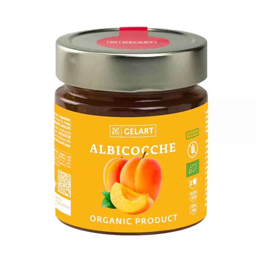 Gelart Organic Apricot Jam 300 g