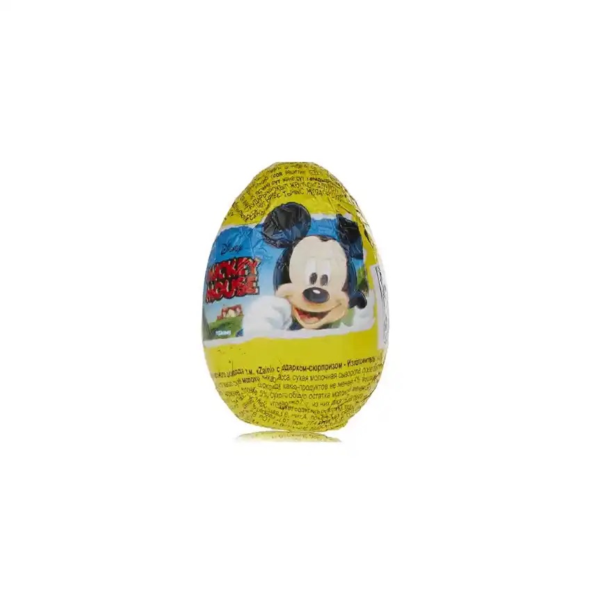 Zaini Chocolate Egg Mickey Mouse2  20g