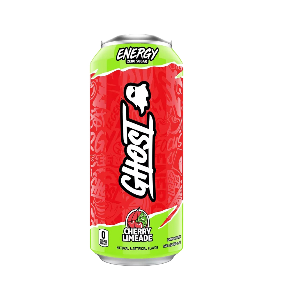 Ghost Energy Cherry Limeade Energy Drink - 16 fl oz Can