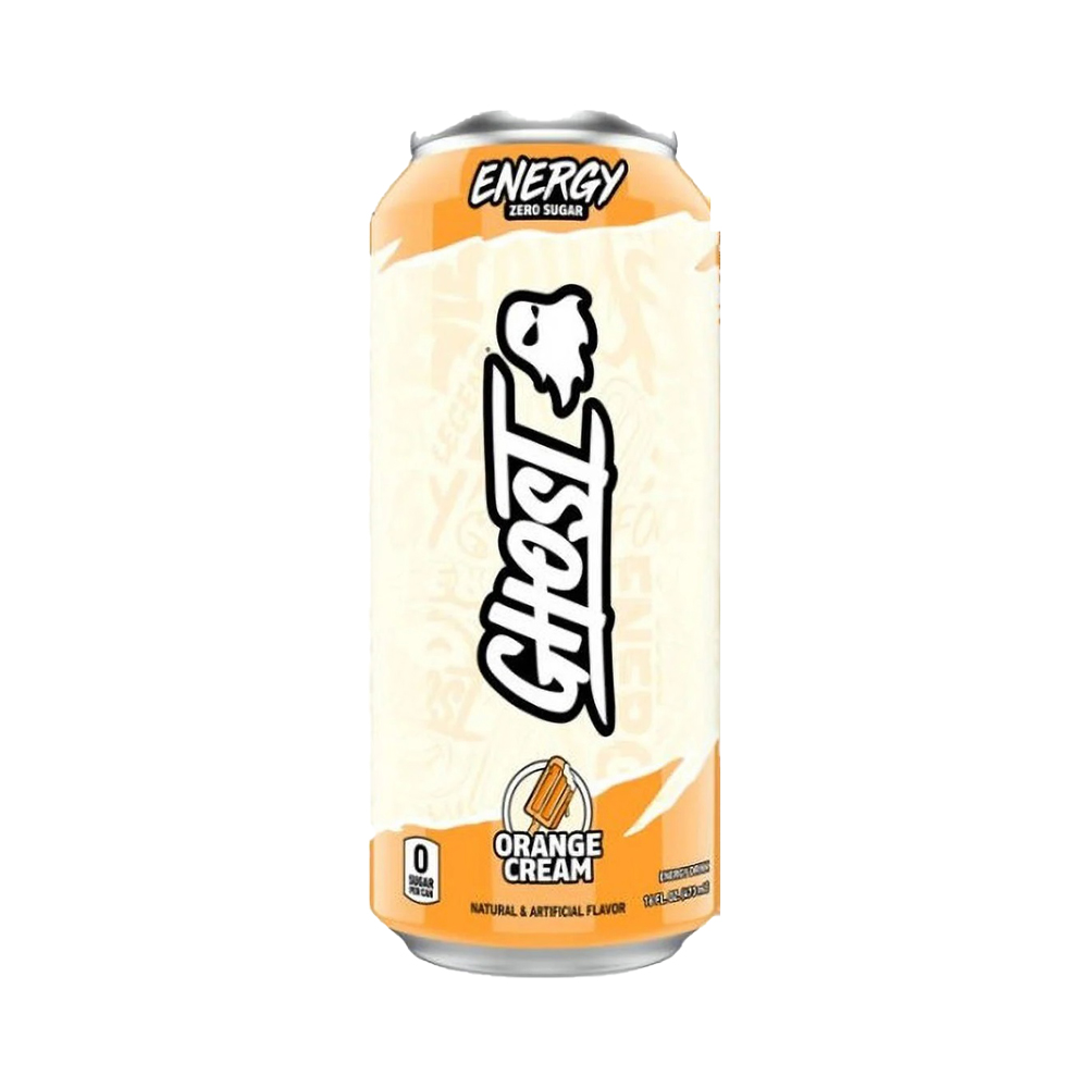 Orange Cream Energy Drink, Zero Sugars, 16 fl oz, 4 Pack Cans