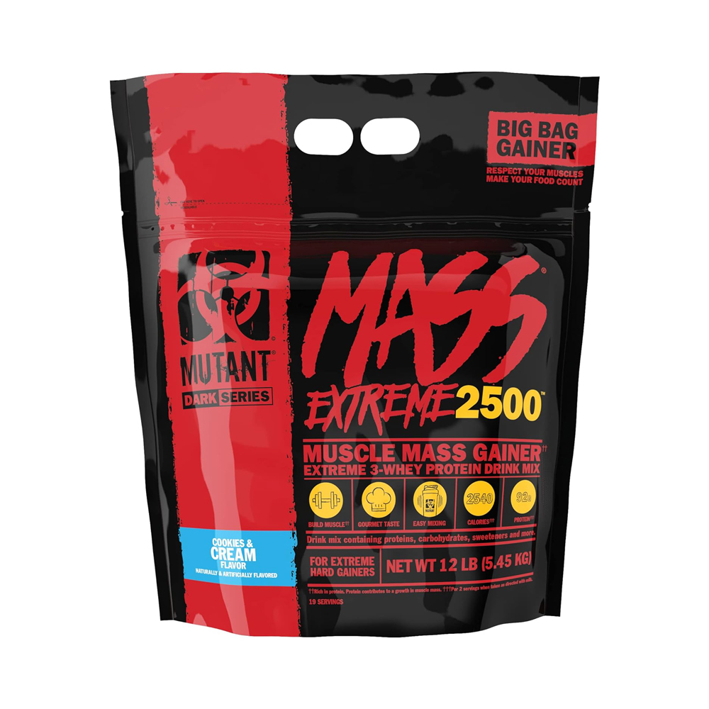 Mutant Mass 5.45kg 76scoops Cookies & Cream