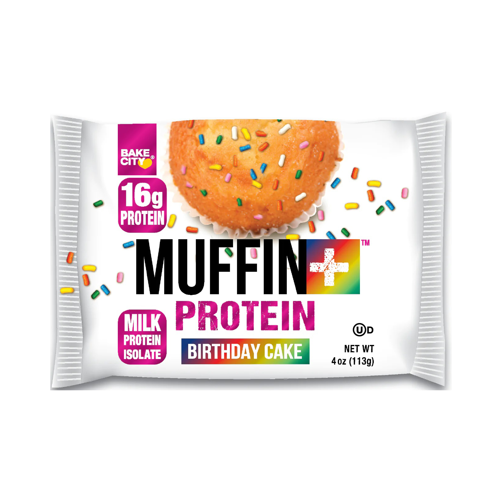 Bake city Muffin+ Protein Birthday Cake 113g