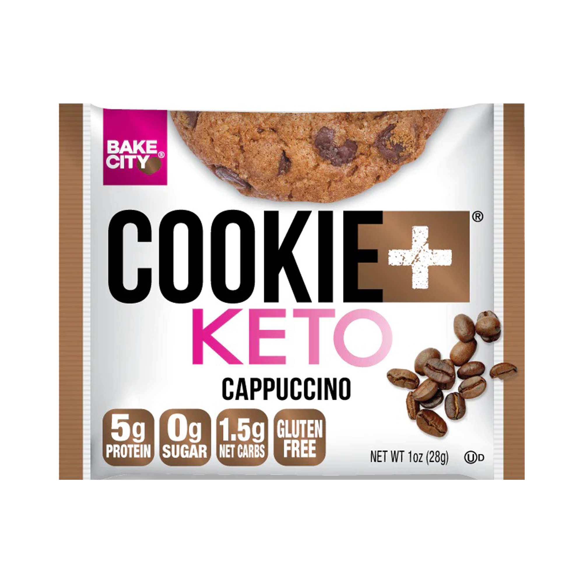 bake City Cookie+ Keto Cappuccino 28g