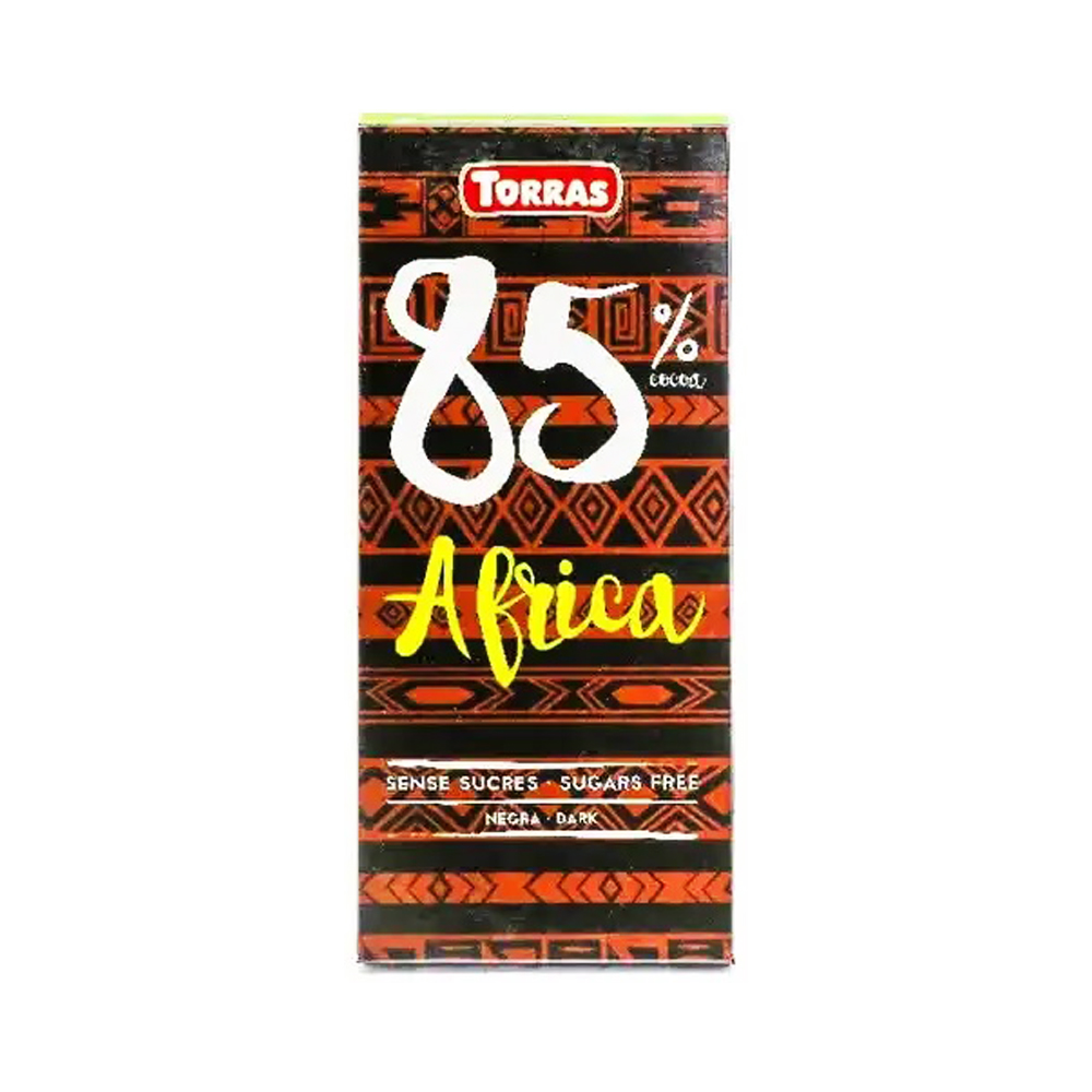 Torras chocolate 85% cocao africa 100g