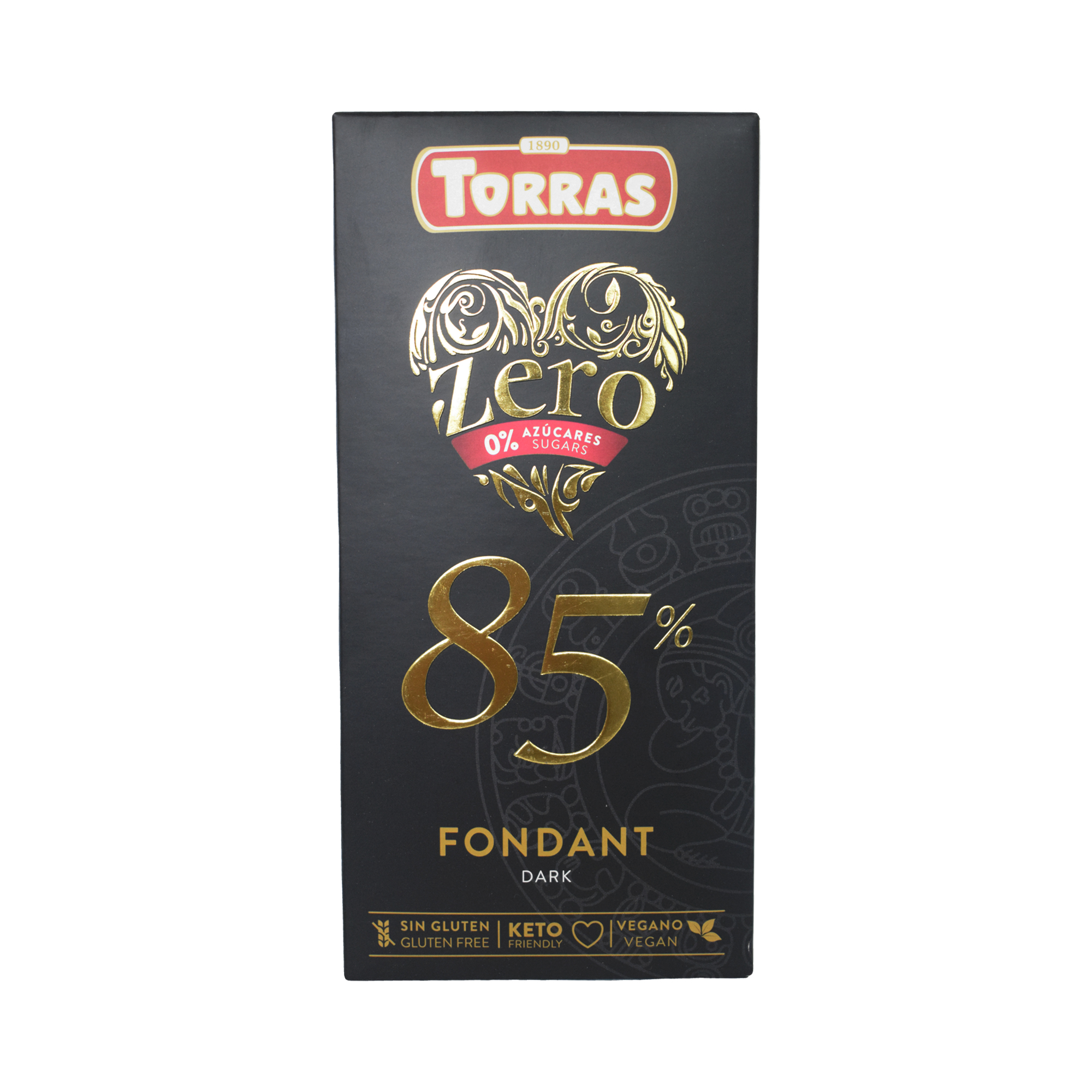 Torras Zero Dark chocolate 85% cocoa 100g