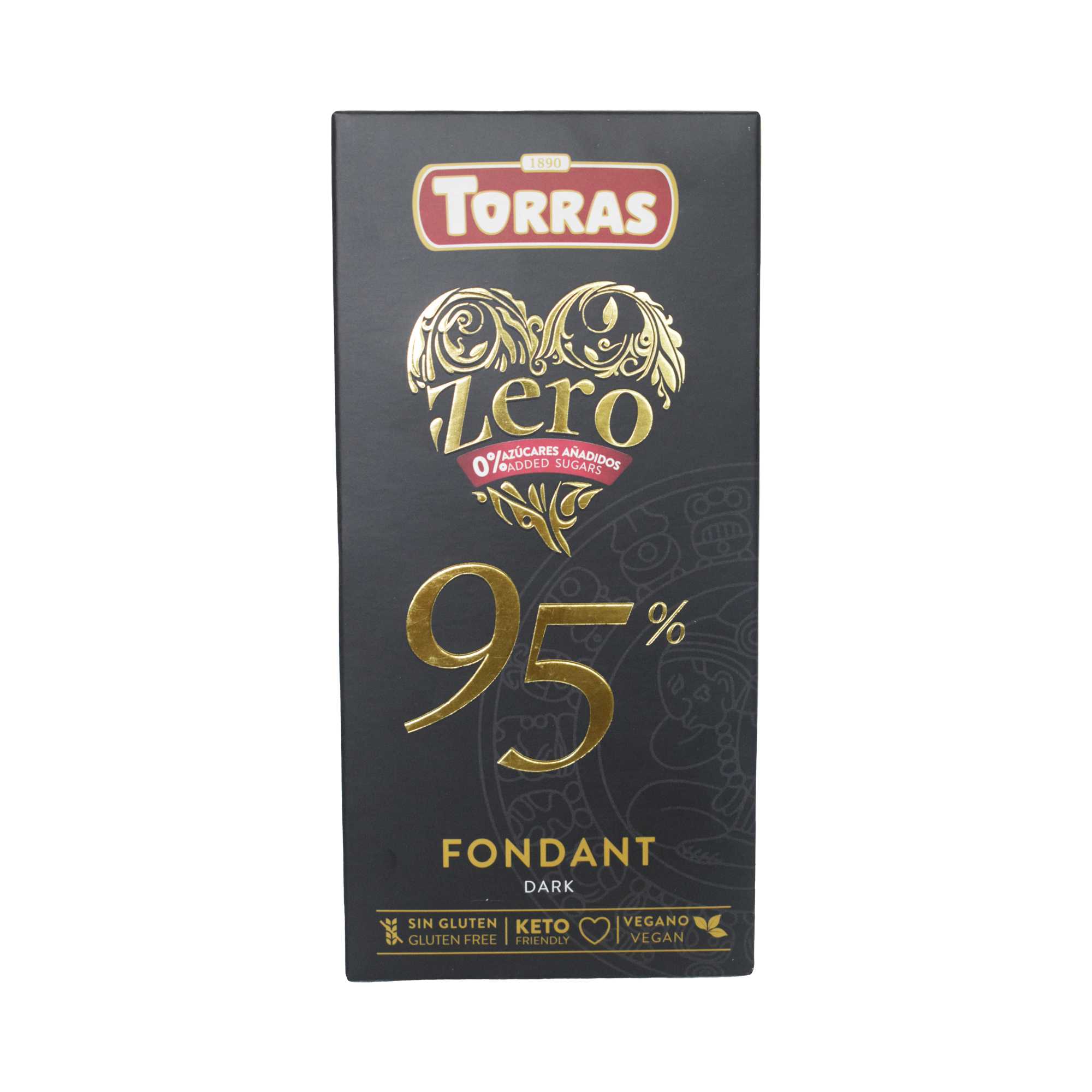 Torras zero dark chocolate 95% 100g