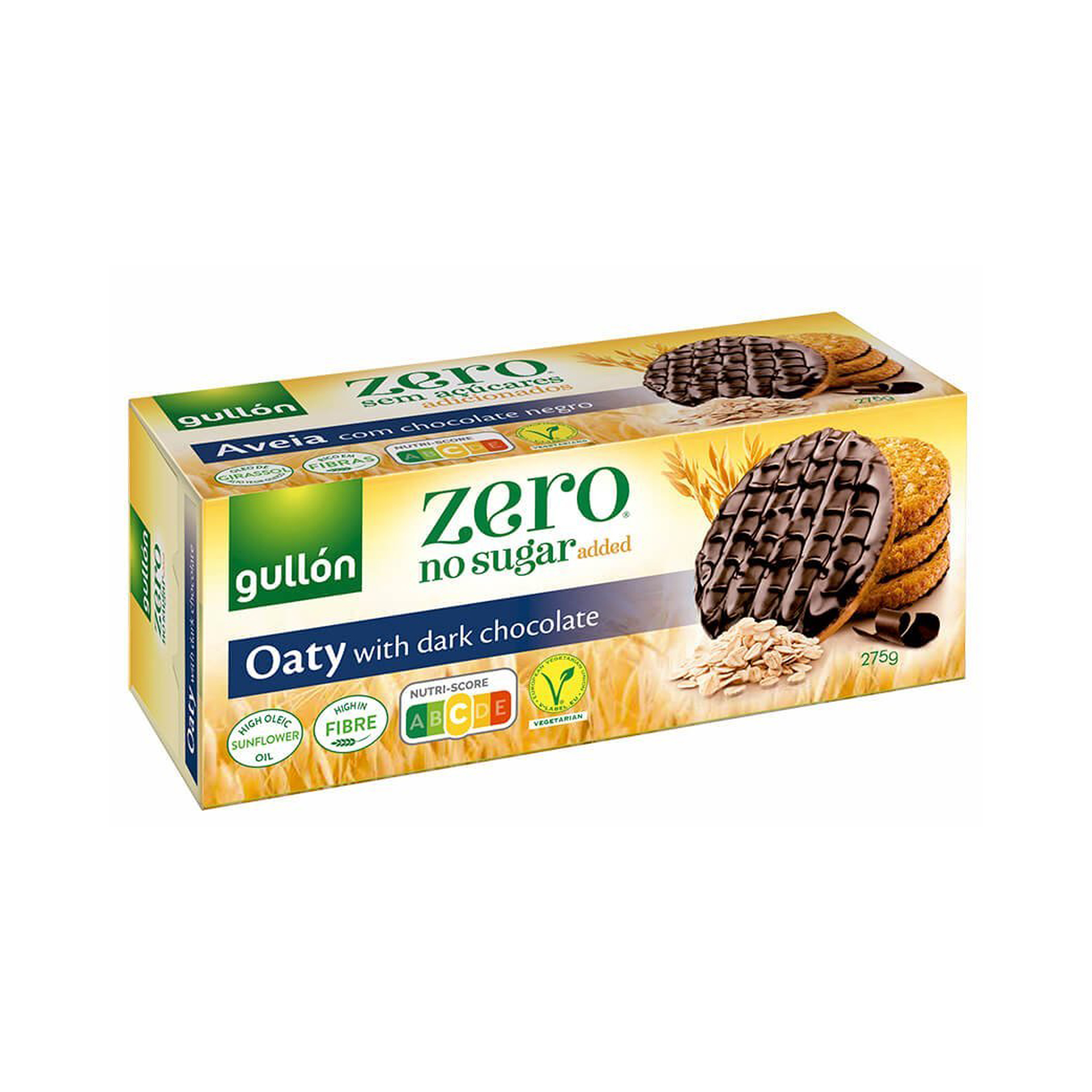 Gullon Zero Oaty with Dark Chocolate 275g