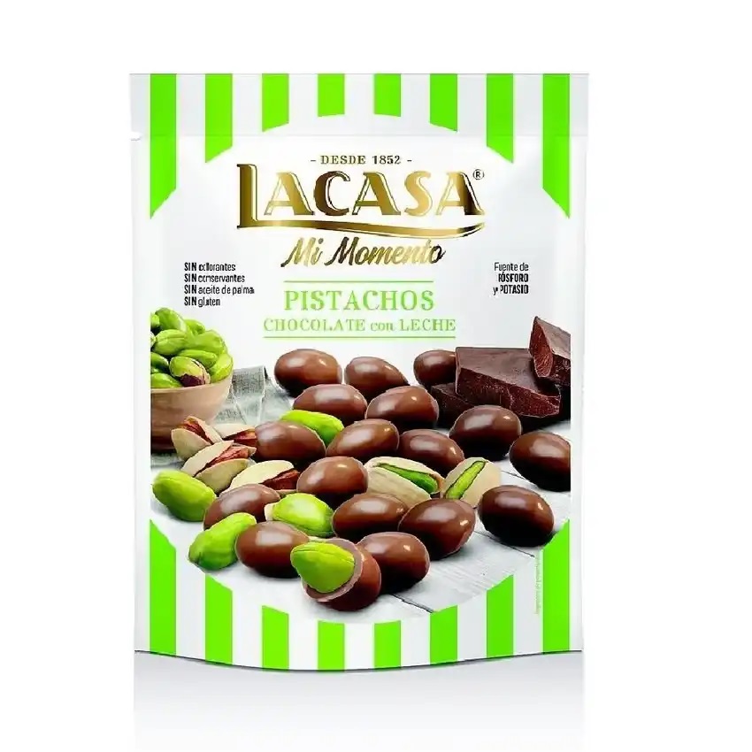 Lacasa Pistachio Covered With Dark Chocolate 125 g