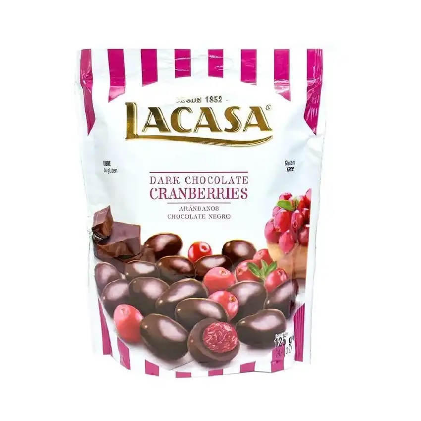 Lacasa Cranberry Covered Dark Chocolate 125g