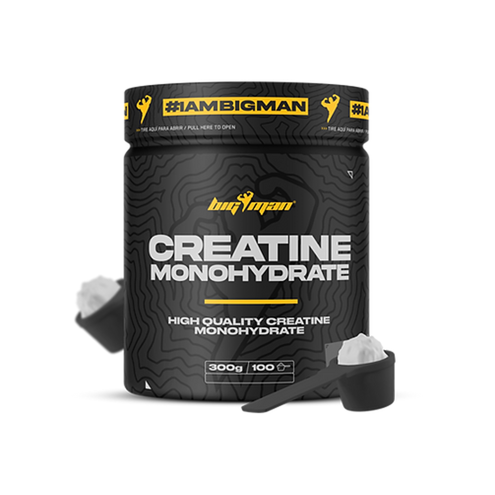 Big Man pure creatine 300g 100 servings candy