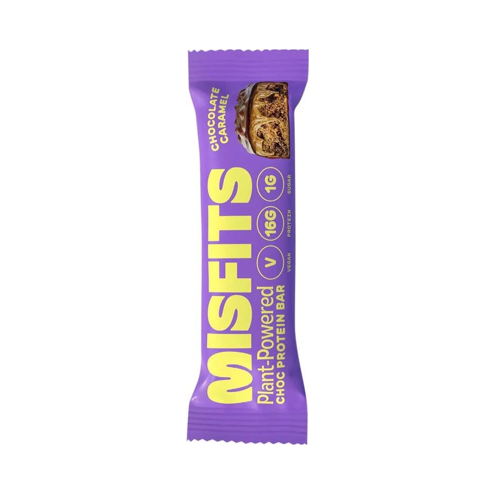 Misfits Protein Bar Chocolate Caramel 45g