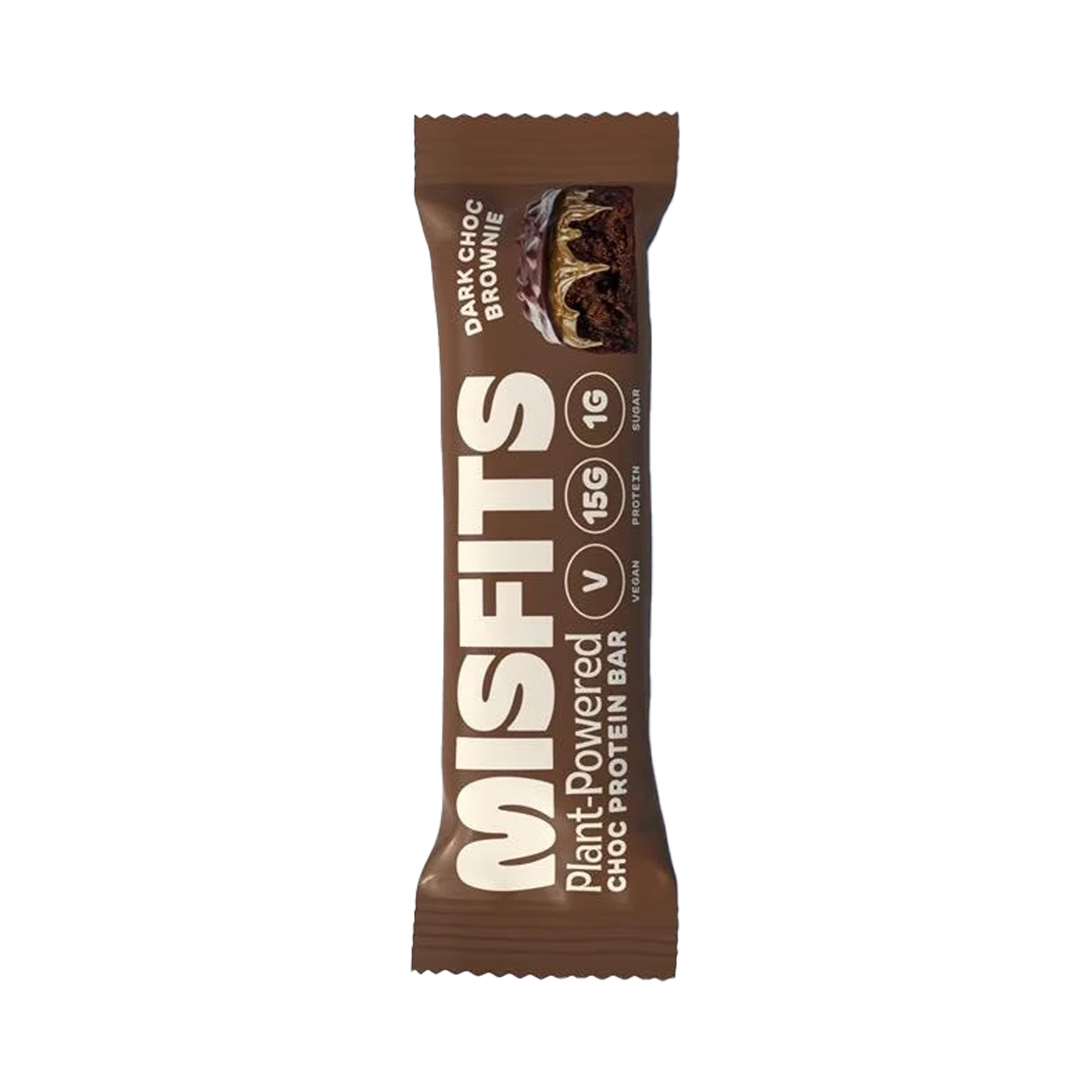 Misfits Protein Bar Dark Chocolate Brownie 45g