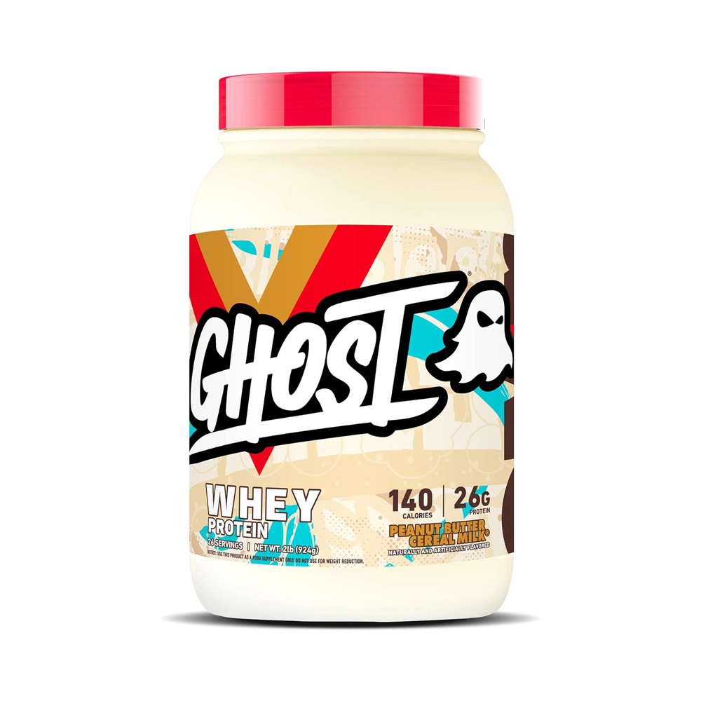 GHOST Whey 924g 26 Servings Peanut Butter Cereal Milk