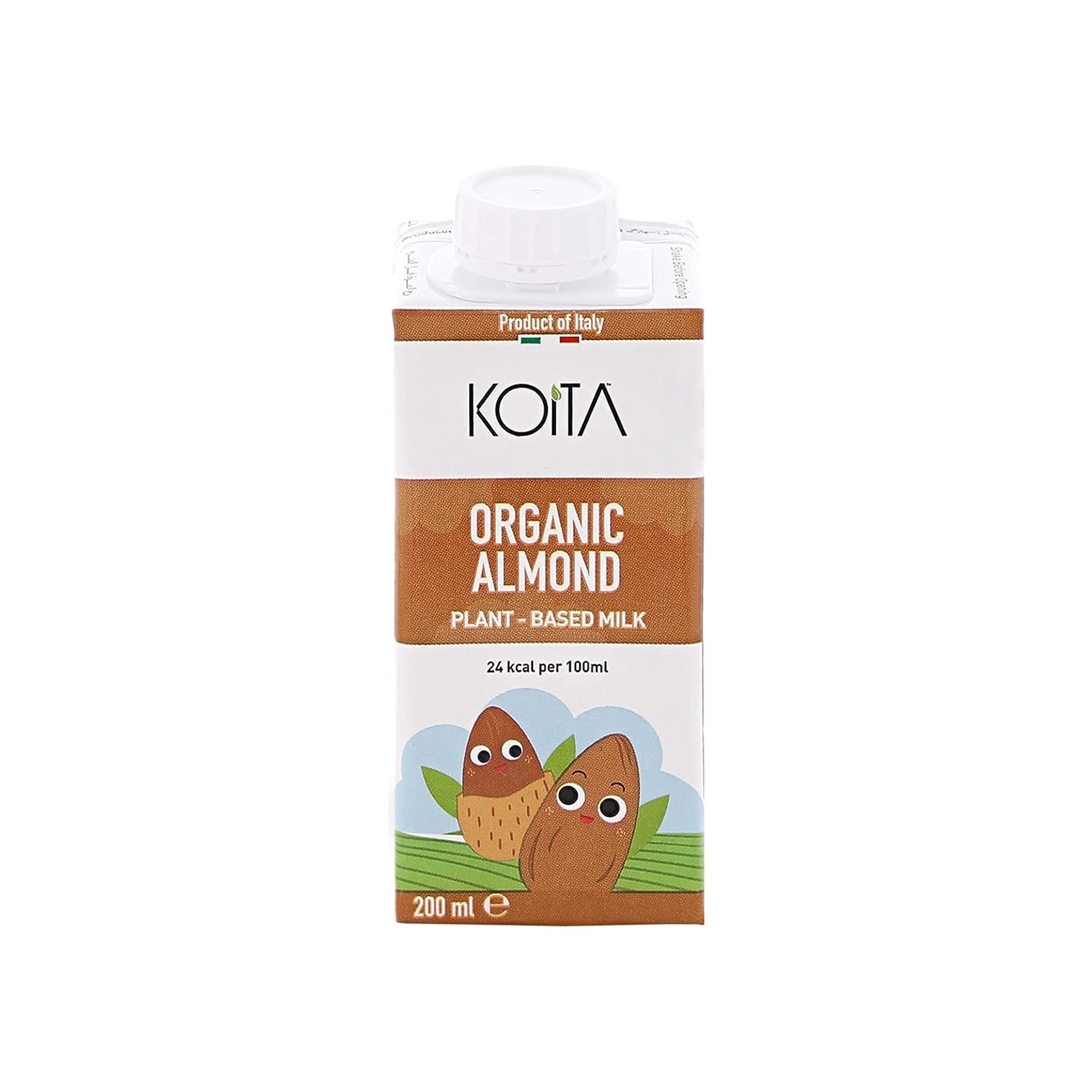 Koita Organic Almond Milk Sugar Free 1 Liter 200ml