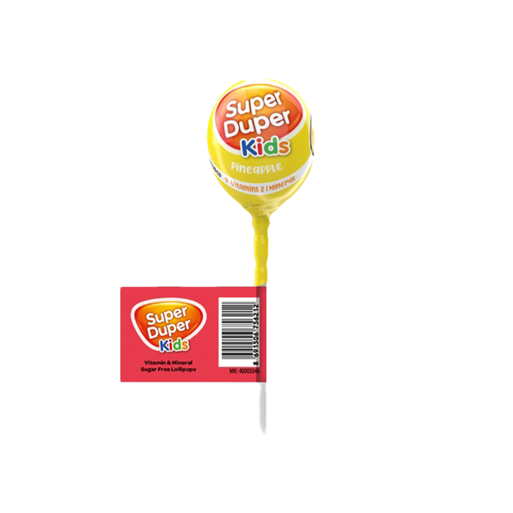 Super Duper Kids Lollipops with Vitamins & Minerals